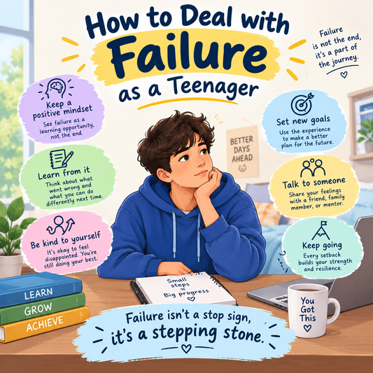 How to deal with failure as a teenager